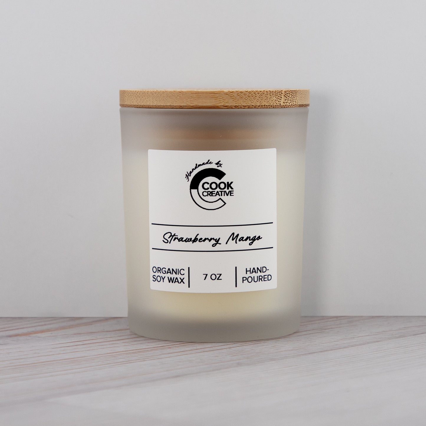 JOHN 8:12 ENGRAVED 7OZ CANDLE