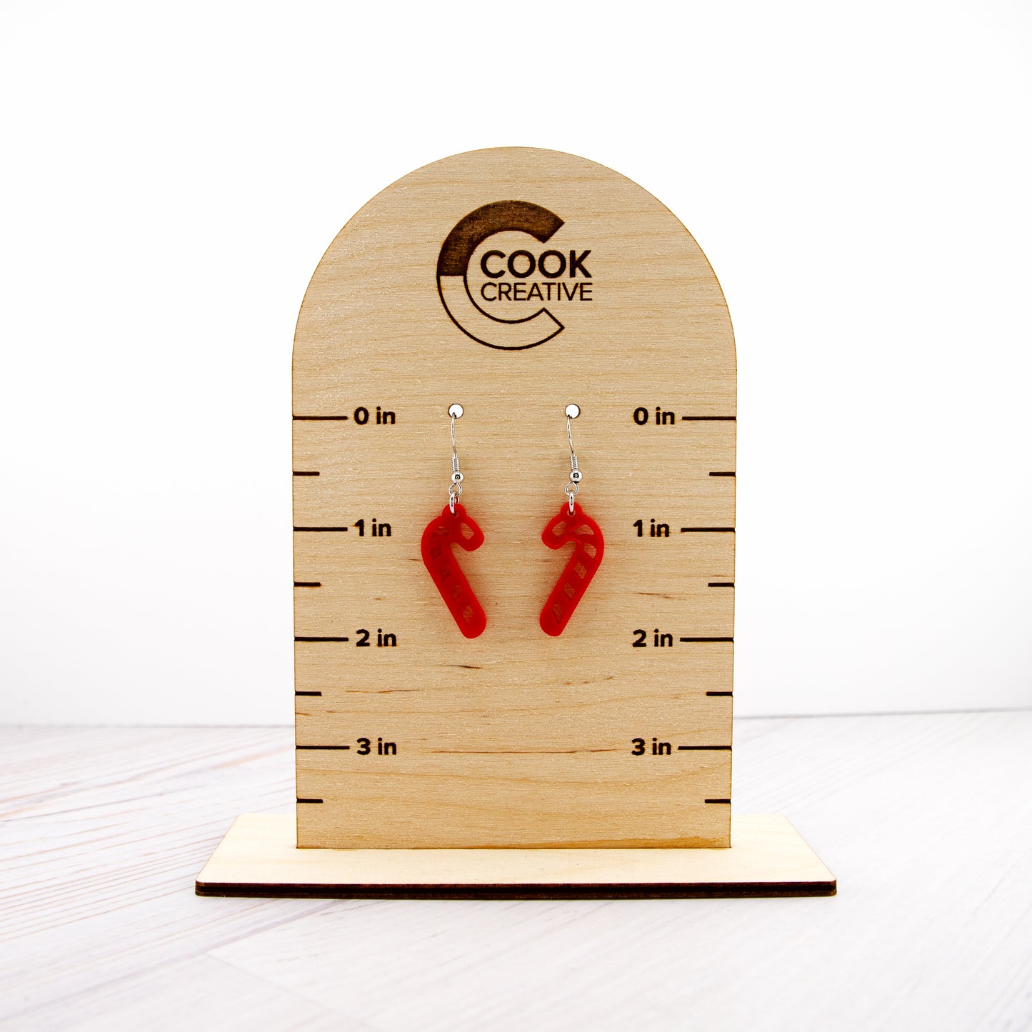 CANDY CANE EARRINGS - Cook Creative