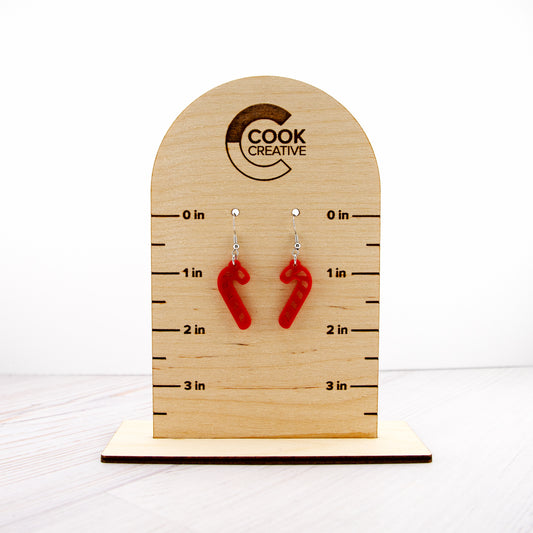 CANDY CANE EARRINGS - Cook Creative