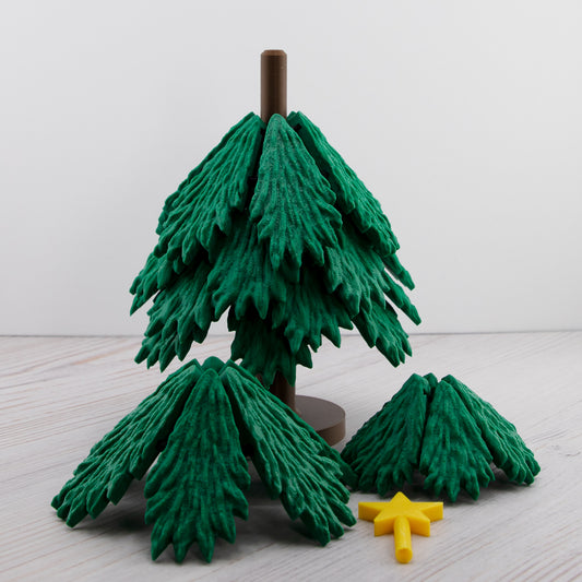 CHRISTMAS TREE COASTER SET