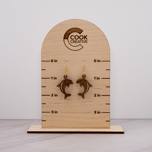 DOLPHIN EARRINGS - Cook Creative