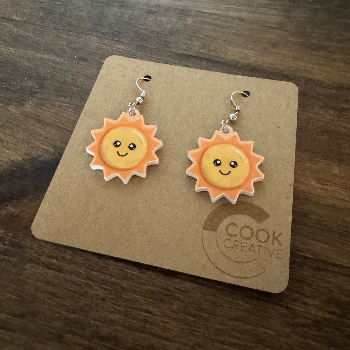 Sun Earrings - Cook Creative