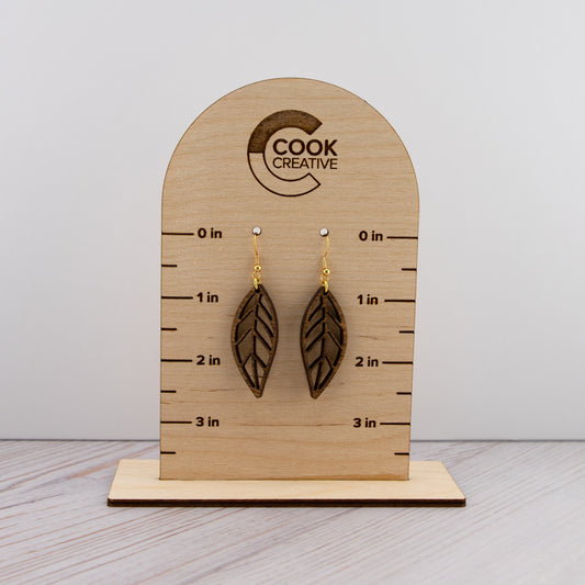 LEAF EARRINGS - Cook Creative