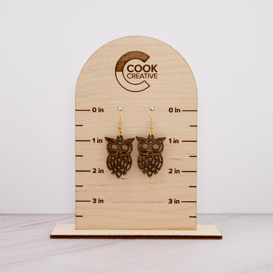 OWL EARRINGS - Cook Creative