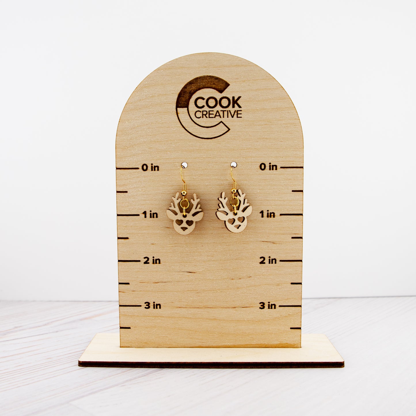 REINDEER EARRINGS - Cook Creative