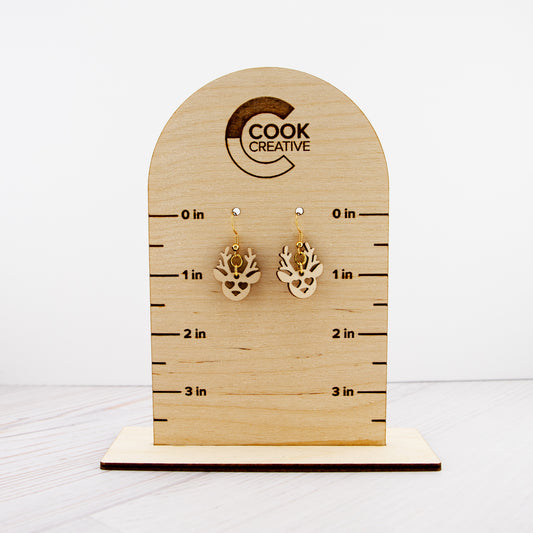 REINDEER EARRINGS - Cook Creative