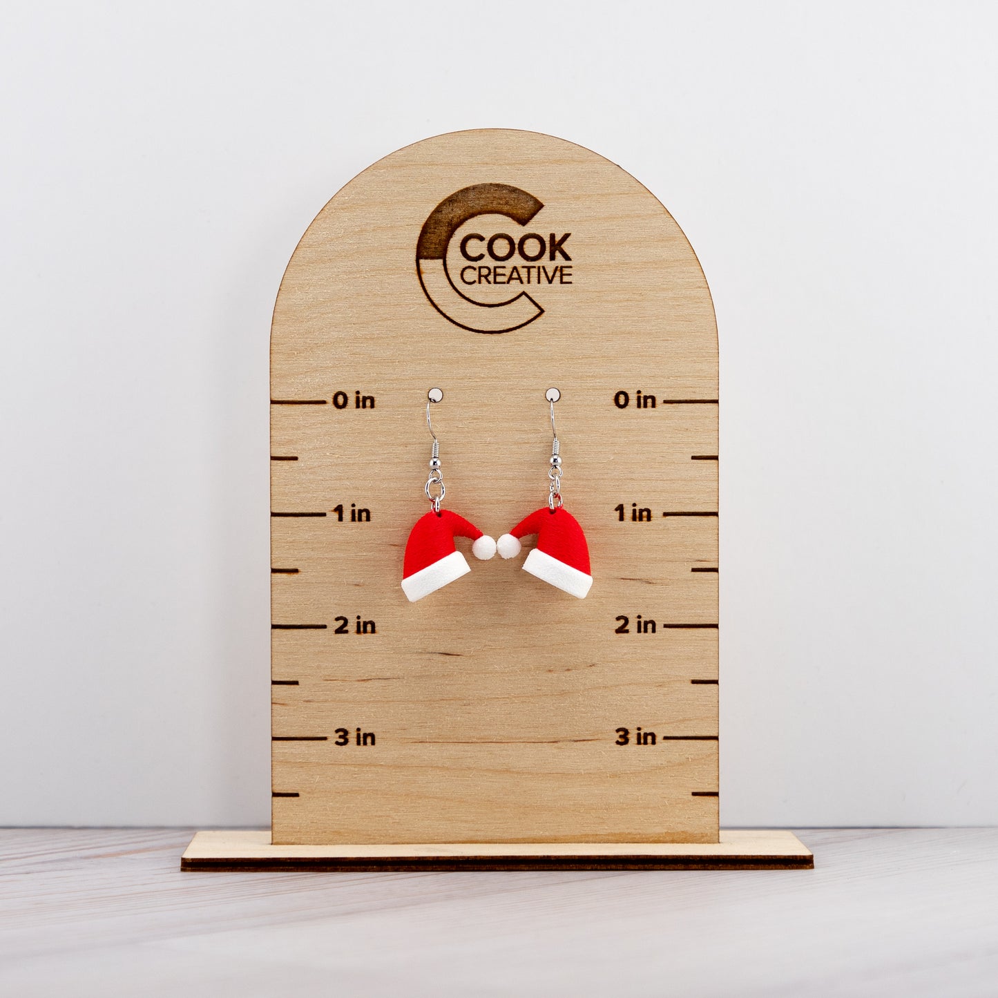 SANTA HAT EARRINGS