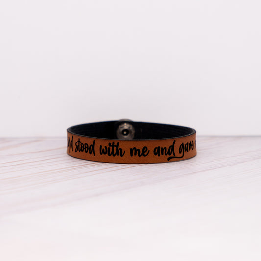THE LORD STOOD WITH ME BRACELET - Cook Creative