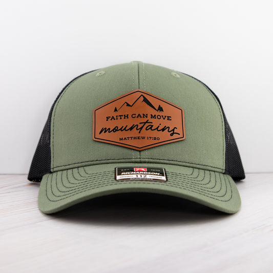 FAITH CAN MOVE MOUNTAINS HAT