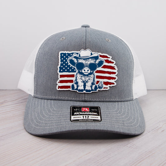 Highland Cow Flag Hat - Cook Creative