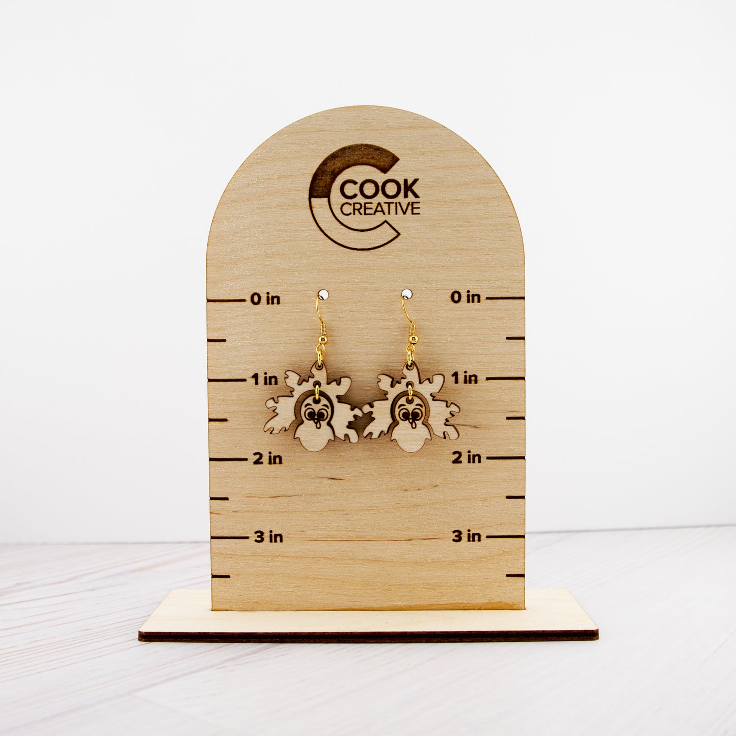 TURKEY EARRINGS - Cook Creative