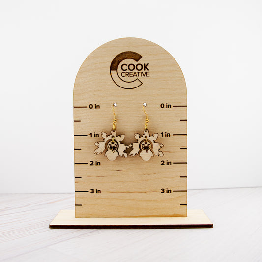 TURKEY EARRINGS - Cook Creative