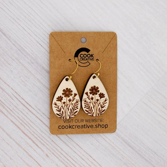 WILDFLOWER EARRINGS - Cook Creative