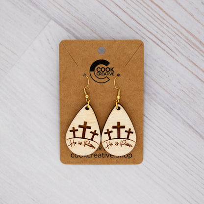 HE IS RISEN EARRINGS