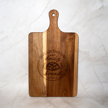 MATTHEW 6:11 CUTTING BOARD