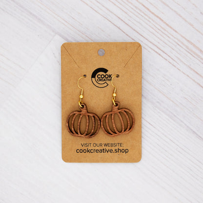 PUMPKIN EARRINGS