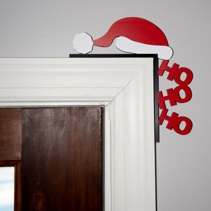 SANTA HAT DOOR CORNER DECOR