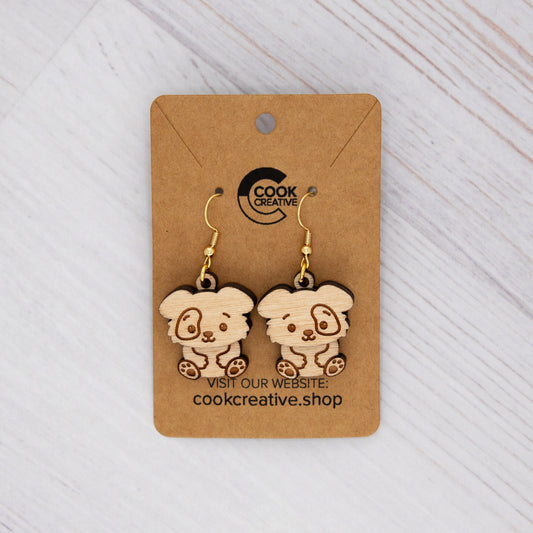 SPOTTED PUPPY EARRINGS