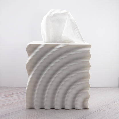 RIPPLE TISSUE BOX COVER