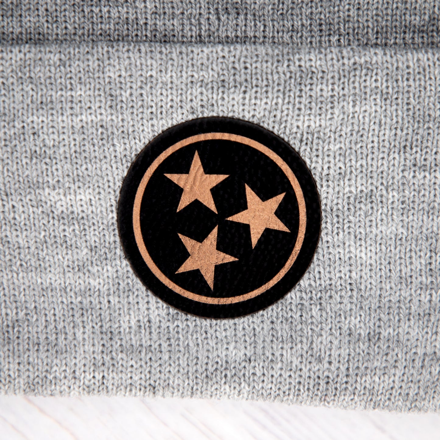 POM-POM COPPER TRISTAR BEANIE