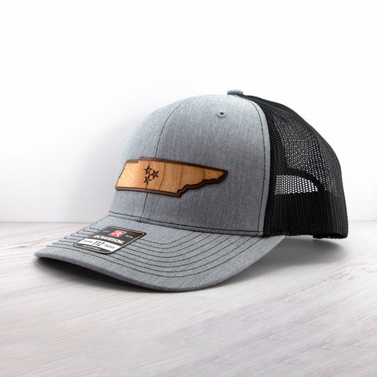 WOODEN TENNESSEE HAT