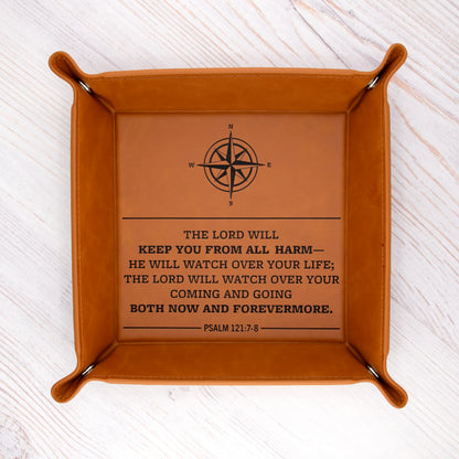 PSALM 121:7-8 VALET TRAY