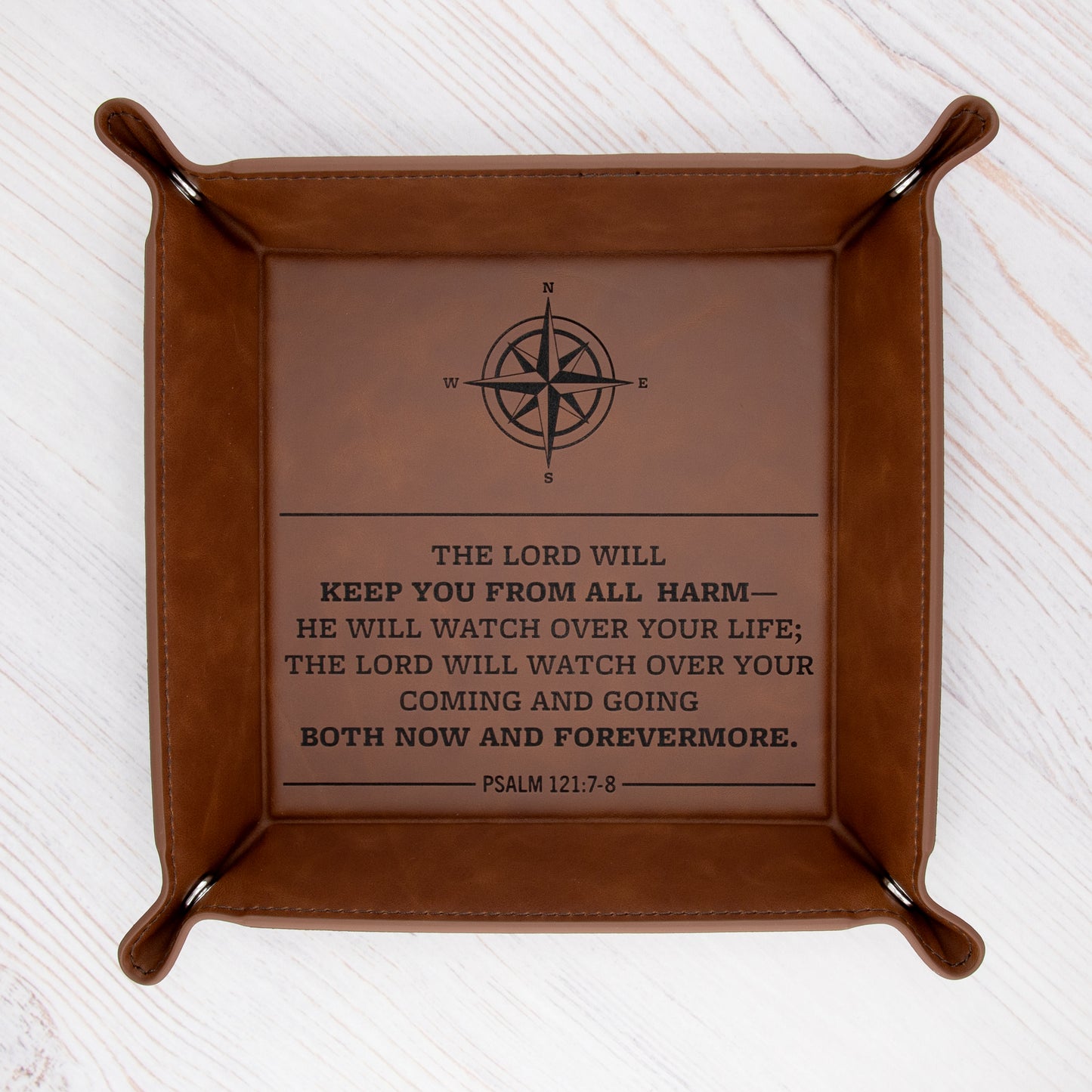 PSALM 121:7-8 VALET TRAY