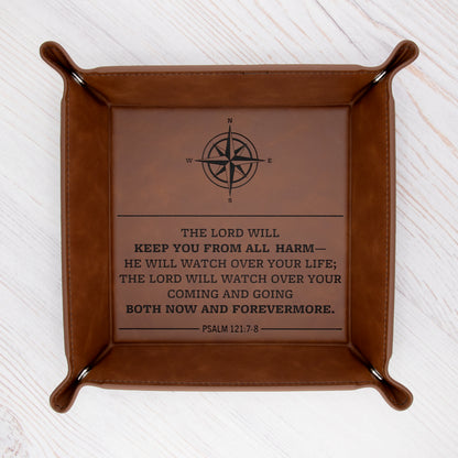 PSALM 121:7-8 VALET TRAY